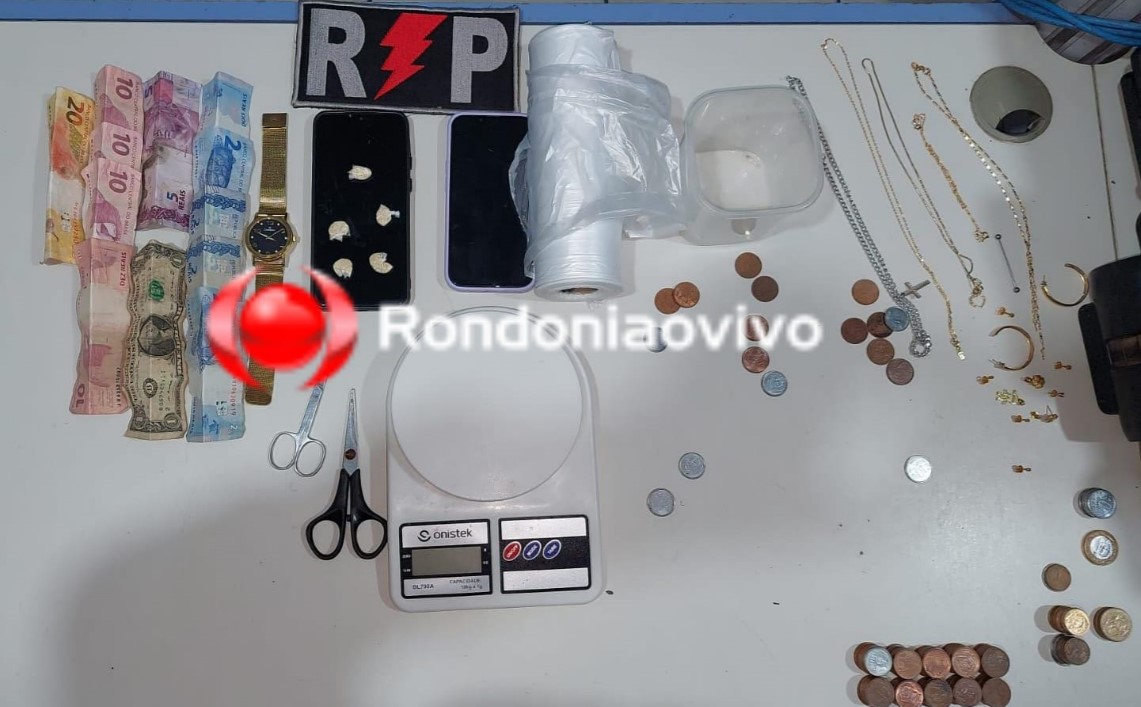 NA EQUADOR: Equipe do sargento Machado flagra mulher vendendo droga para argentino