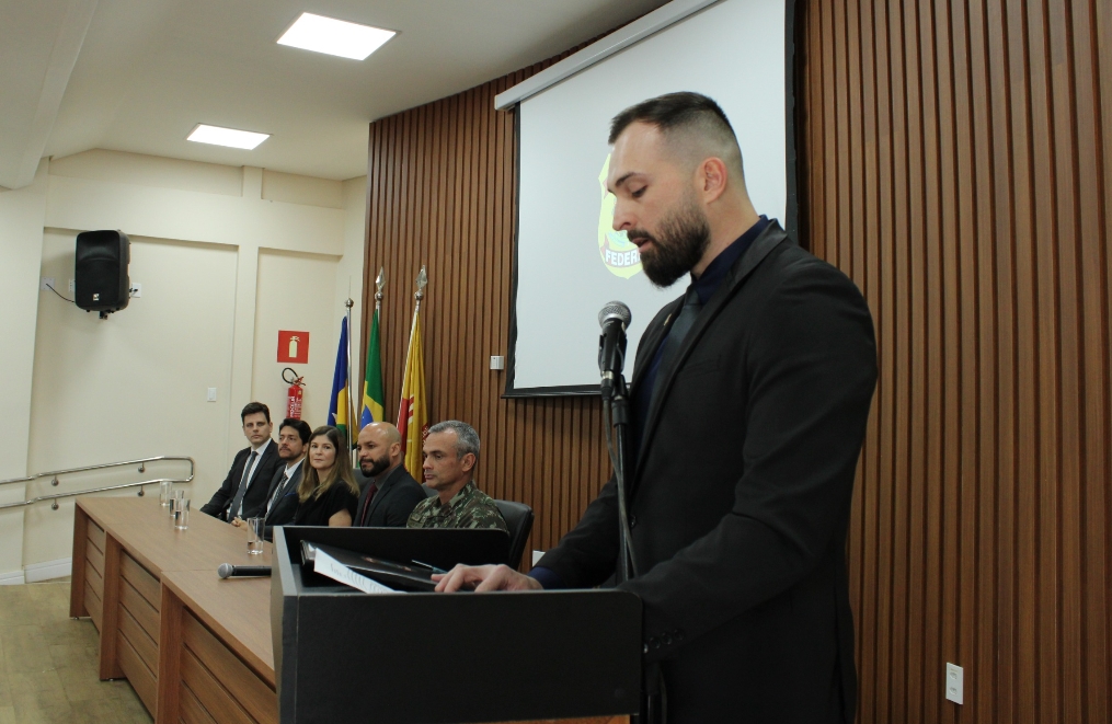 SOLENIDADE: Novo Chefe da Delegacia da Polícia Federal em Guajará-Mirim toma posse em RO
