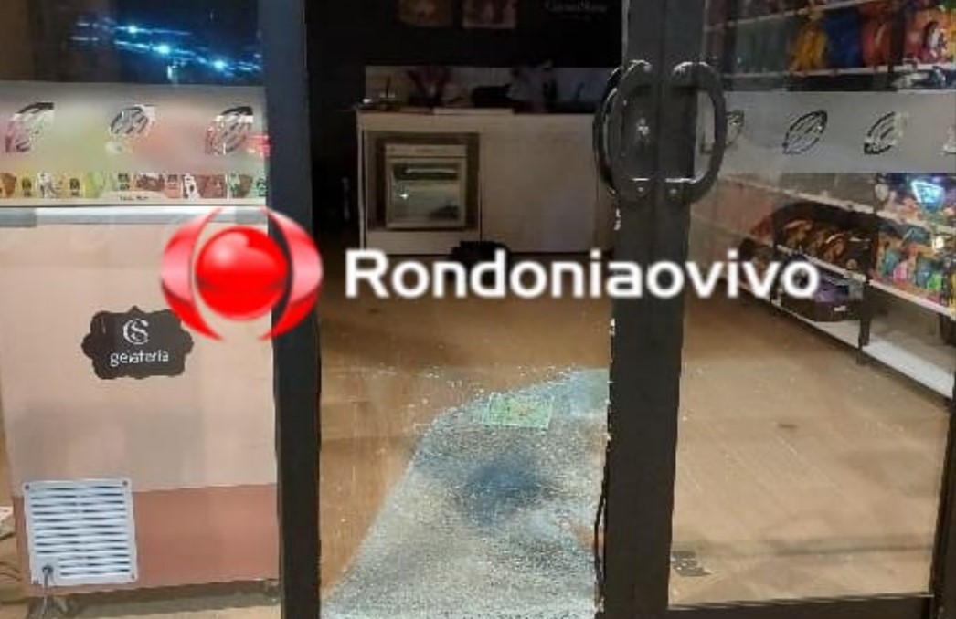 ARROMBAMENTO: Loja Cacau Show é alvo da criminalidade na região Central