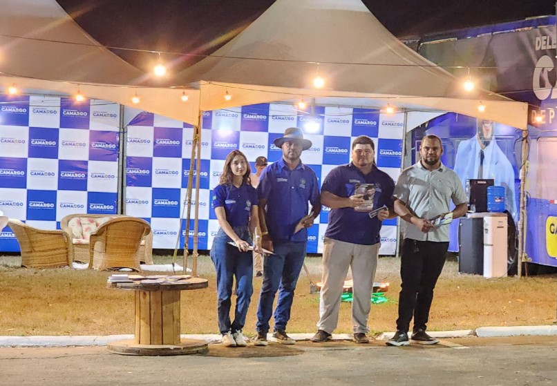 DELEGADO CAMARGO: Delegado inaugura gabinete itinerante durante a Expoari