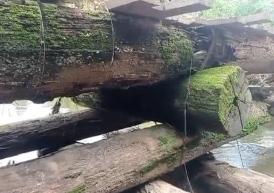 TAISSA SOUSA: Deputada solicita a reconstrução da ponte sobre o Rio Capivari em Jacinópolis