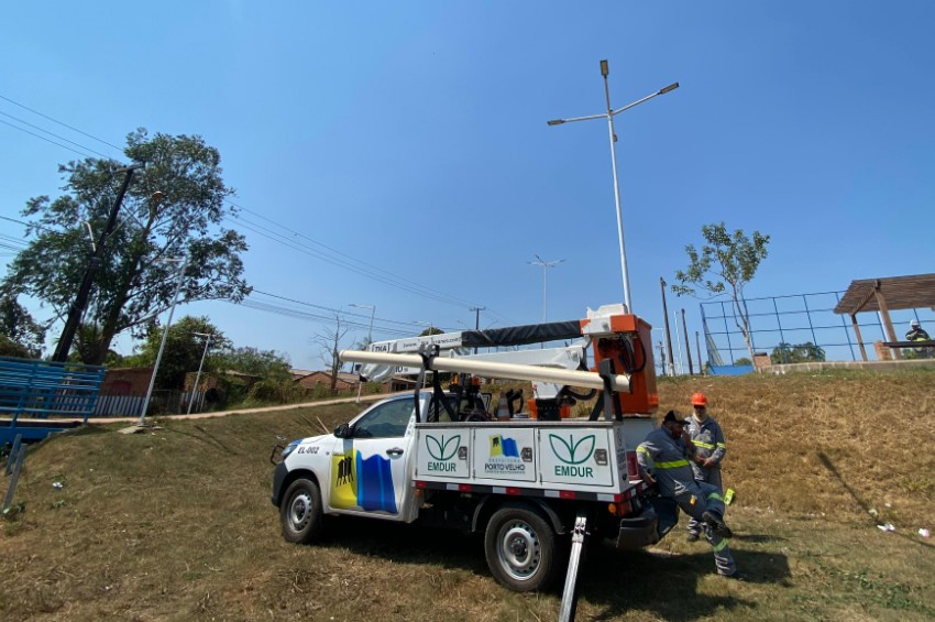 EDIMILSON DOURADO: Emdur realiza revitalização no Ecoparque Pirarucu a pedido de vereador