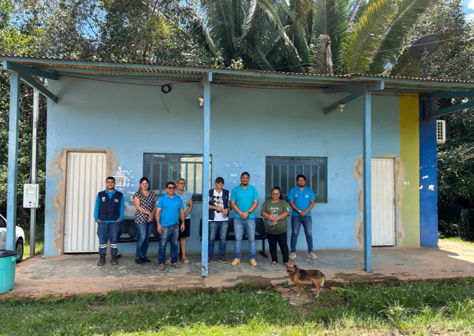 DR. GILBER: Vereador visita posto de saúde da comunidade Terra Santa