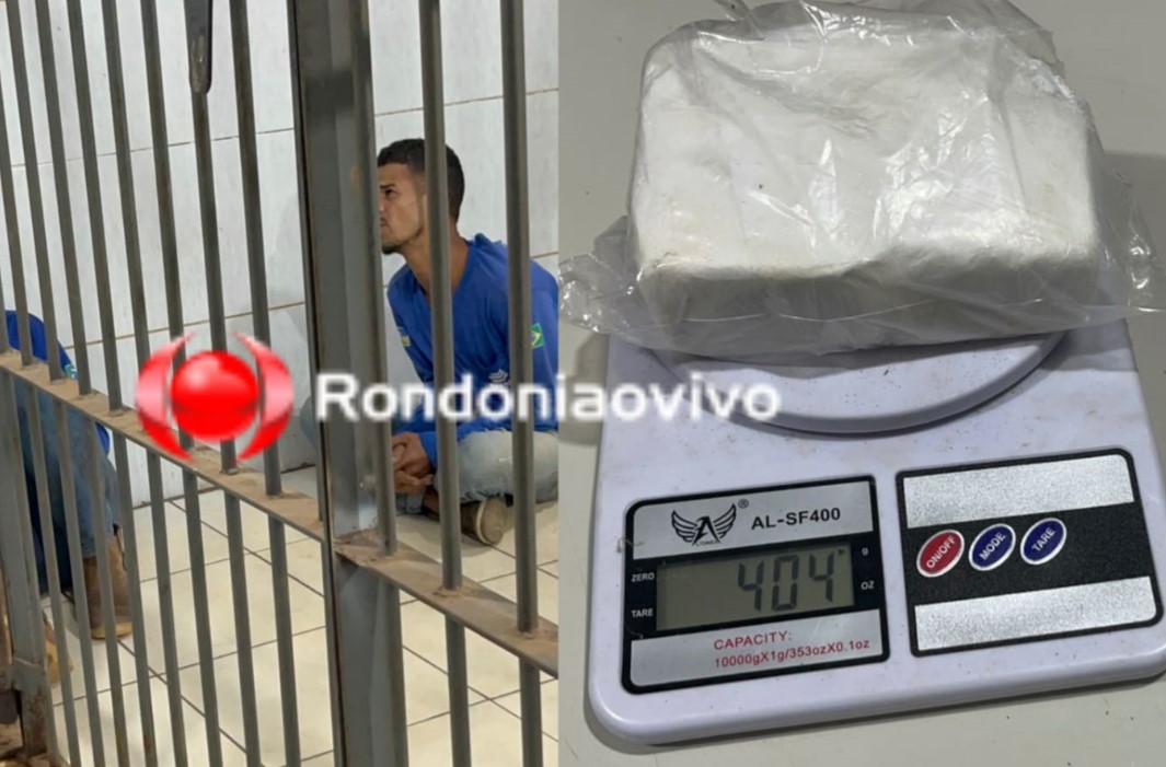 PARE E SIGA: Dupla é presa com quase meio quilo de cocaína na BR-364