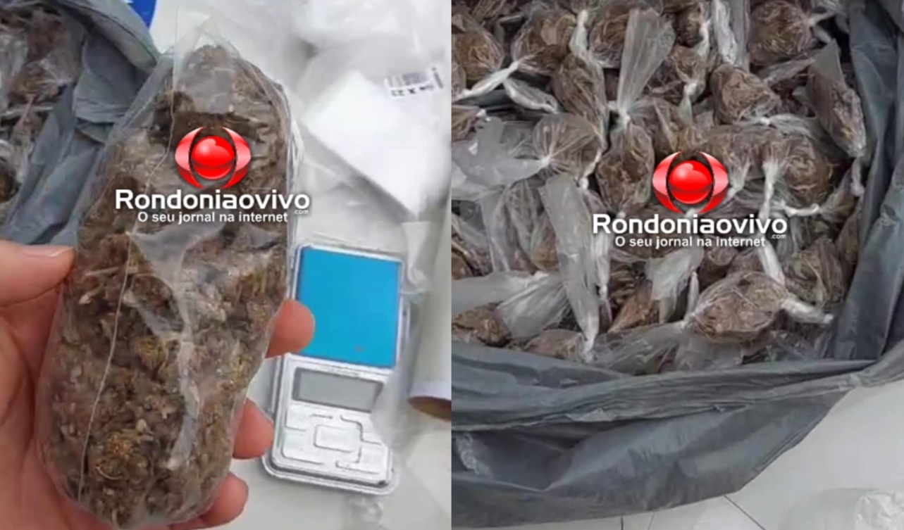 VÍDEO: Equipe do sgt Machado apreende várias porções de drogas no Orgulho do Madeira