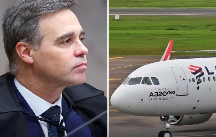 ATRASO: Avião com André Mendonça apresenta falha técnica antes de decolar