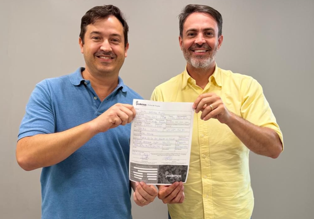 ELEIÇÕES: Jaime Gazola se filia ao Podemos e mira vaga na Câmara Federal por RO