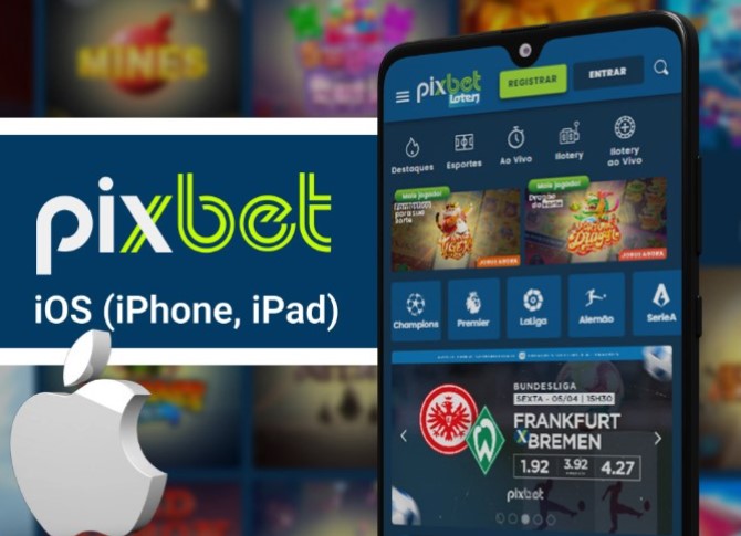 Aplicativo PixBet para iOS (iPhone e iPad) no Brasil