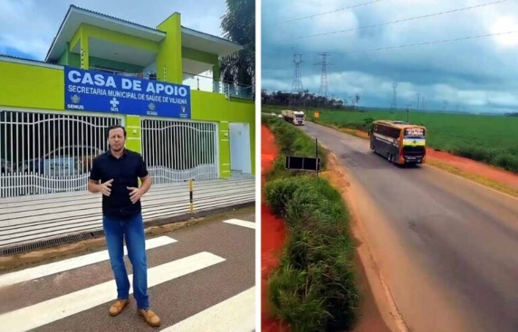DIGNIDADE: Prefeito de Vilhena apresenta a melhor Casa de Apoio de Rondônia para pacientes