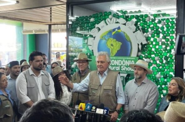 TÍTULO HONORÍFICO: Governador de Goiás se torna cidadão rondoniense