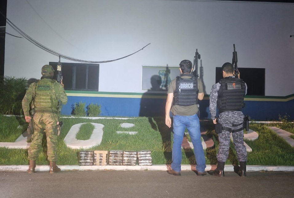 PROTETOR DAS FRONTEIRAS: Operação intercepta veículo que transportava entorpecentes de RO para MT