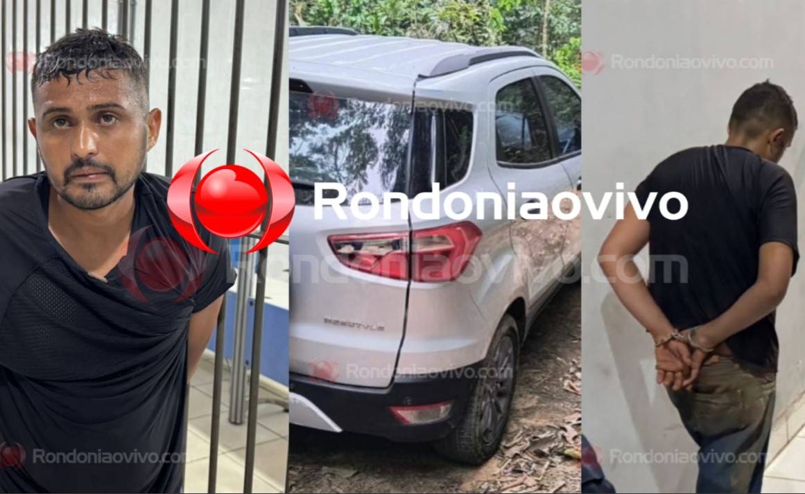 FLAGRANTE: Acusado de furtar Ecosport de empresário é preso usando droga em motel no Centro