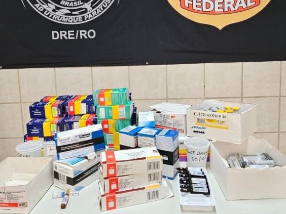 OPERAÇÃO DA PF: Homem é preso acusado de vender medicamentos de uso restrito