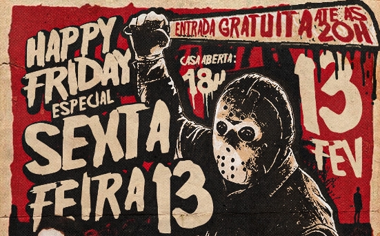 SEXTA-FEIRA 13: Grego Original Pub une Rock, Carnaval e Terror em um fim de semana eletrizante