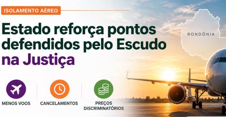 ROTAS E PREÇOS:: Estado reforça cobrança por voos mais justos em Rondônia