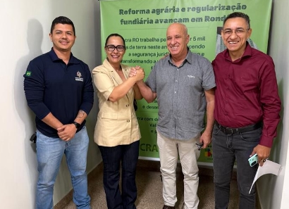 ROSANGELA DONADON: Deputada se reúne com Incra para tratar da regularização fundiária em municípios