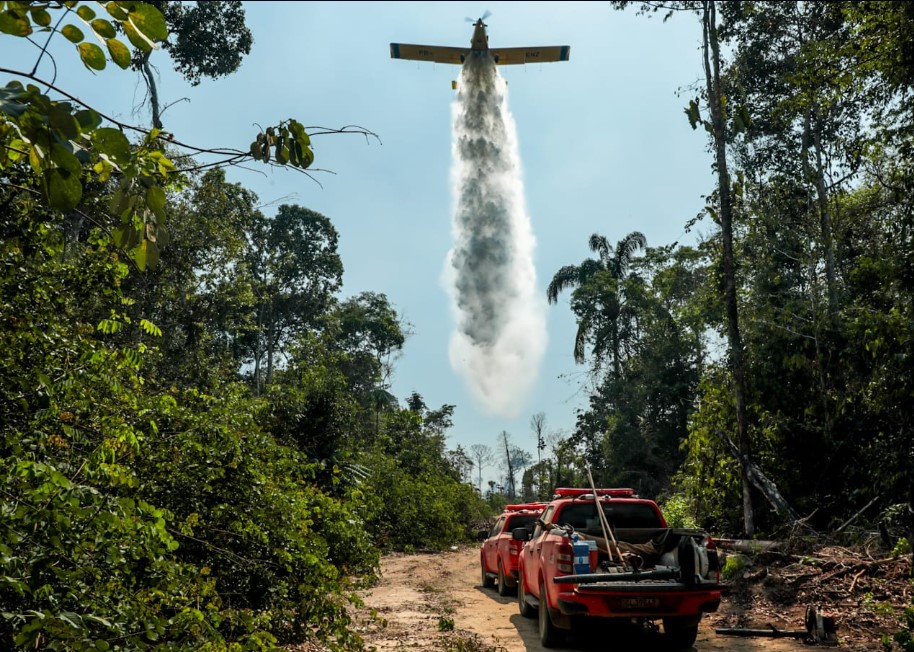 BOMBEIROS: Governo amplia atuação com aviões Air Tractor no combate aos incêndios