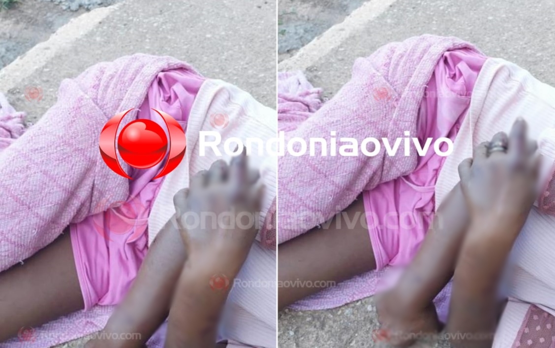 DISCIPLINA: Mulher vítima do 'tribunal do crime' é socorrida pelo SAMU