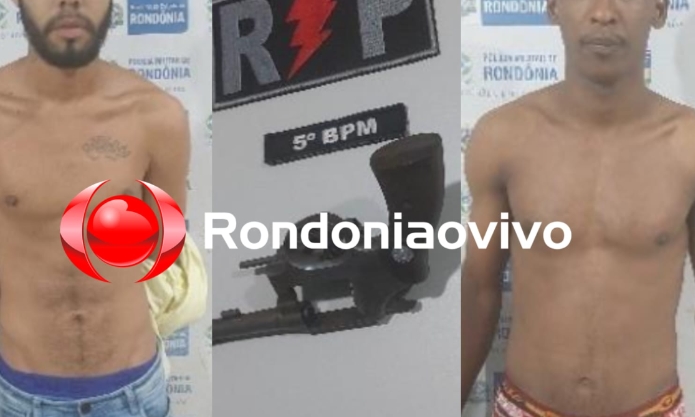 NA HORA H: Polícia Militar evita assaltos e prende dupla com revólver na Costinha 