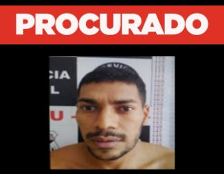 FORAGIDO: Polícia Civil pede ajuda da população para encontrar Maicon Jhones