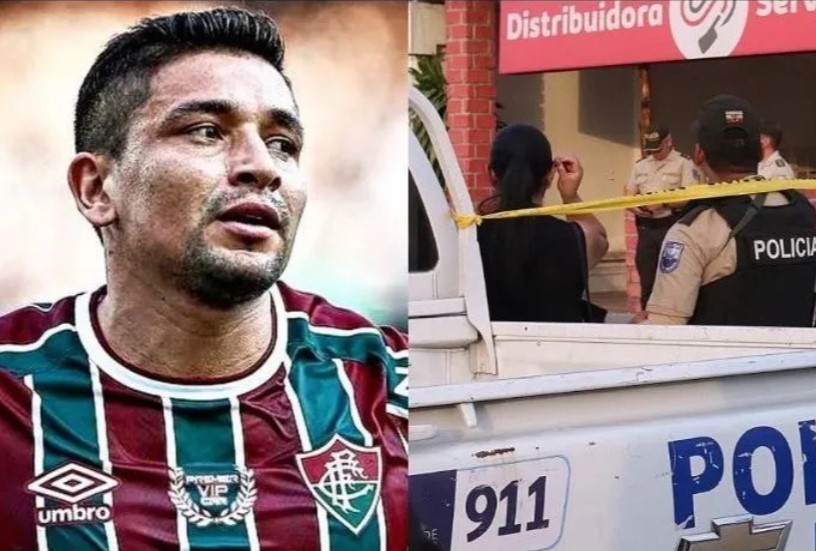 BRUTAL: Jogador ex-Fluminense é assassinado no Equador junto com a esposa