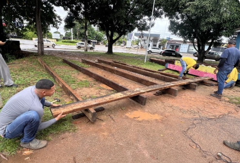 SEGURANÇA GARANTIDA: Ponte de madeira de sete metros será instalada no Skate Parque de Porto Velho