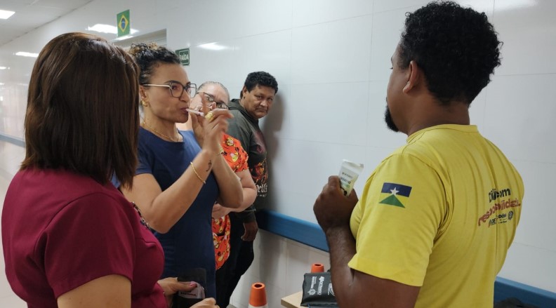 TRÂNSITO: Detran-RO leva conscientização a profissionais da saúde