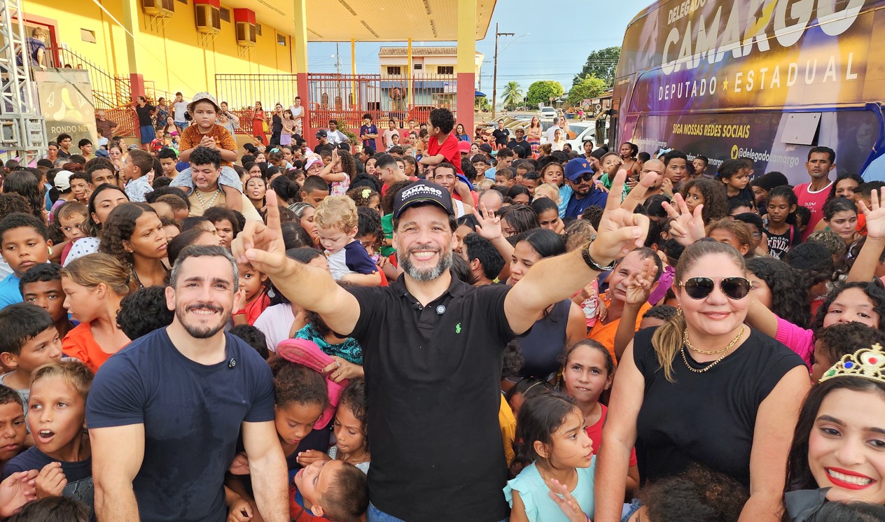 DELEGADO CAMARGO: Deputado alegra famílias de Ariquemes com Páscoa Solidária