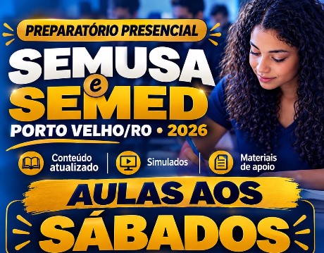 PREPARATIVO: AceLibra amplia inscrições para cursos da SEMED e SEMUSA em Porto Velho