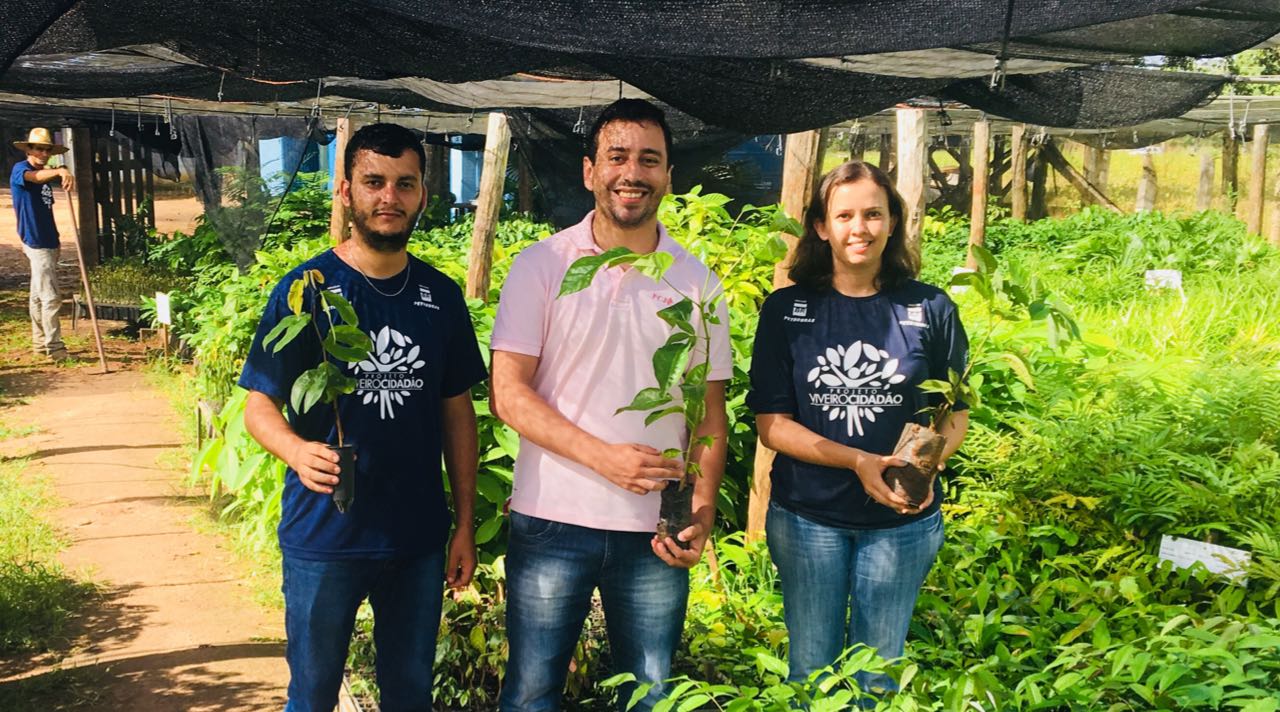 Viveiro Cidadão recebe apoio da Secretaria Municipal de Meio Ambiente de Rolim de Moura