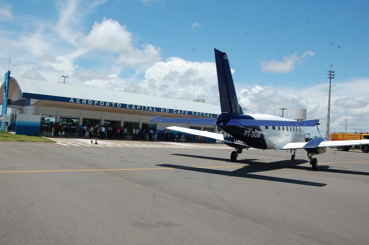 INTERIOR DE RO: Governo realiza melhorias nos aeroportos de Ji-Paraná, Cacoal e Vilhena