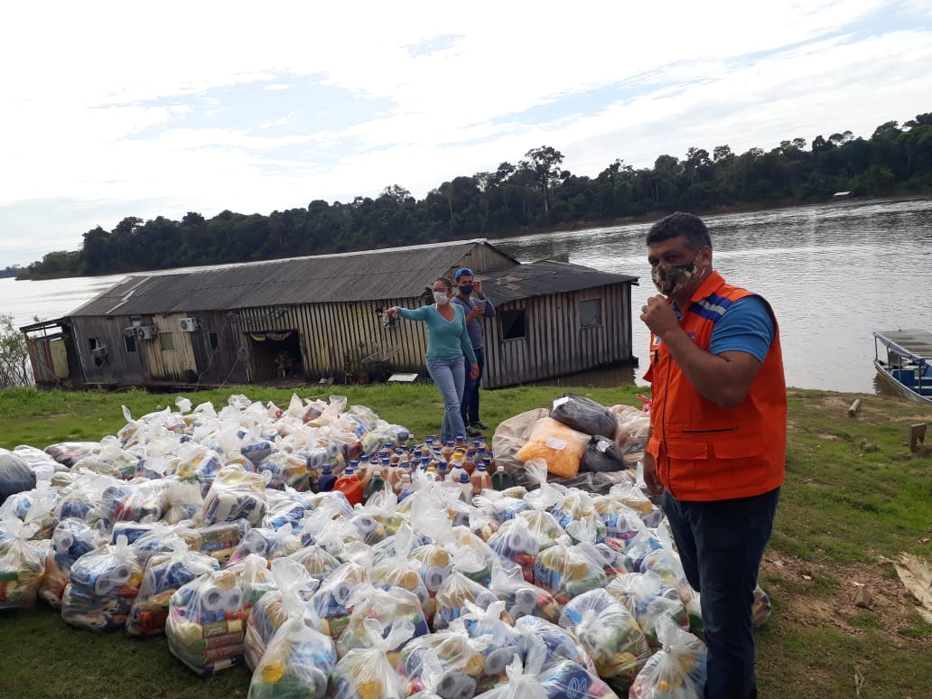 SECA DOS RIOS: Defesa Civil cria estratégia para o transporte de água e comida para ribeirinhos
