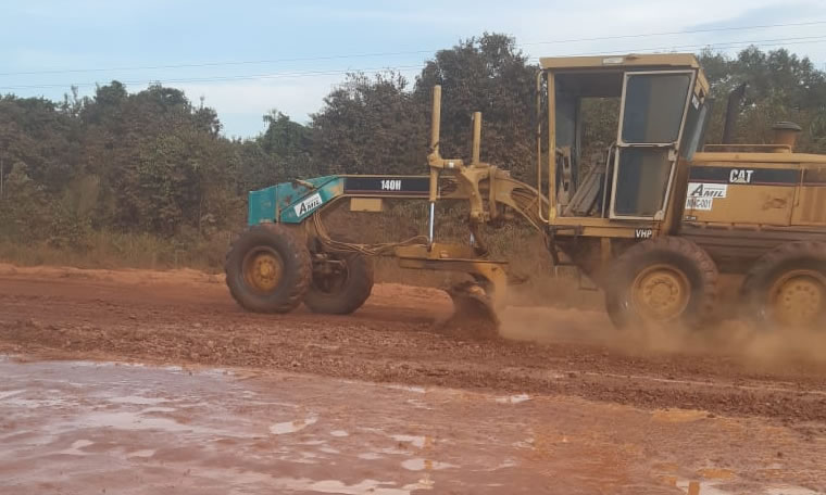 APÓS REUNIÃO: DER atende Anderson e inicia obras de recuperação de trecho da Estrada da Penal