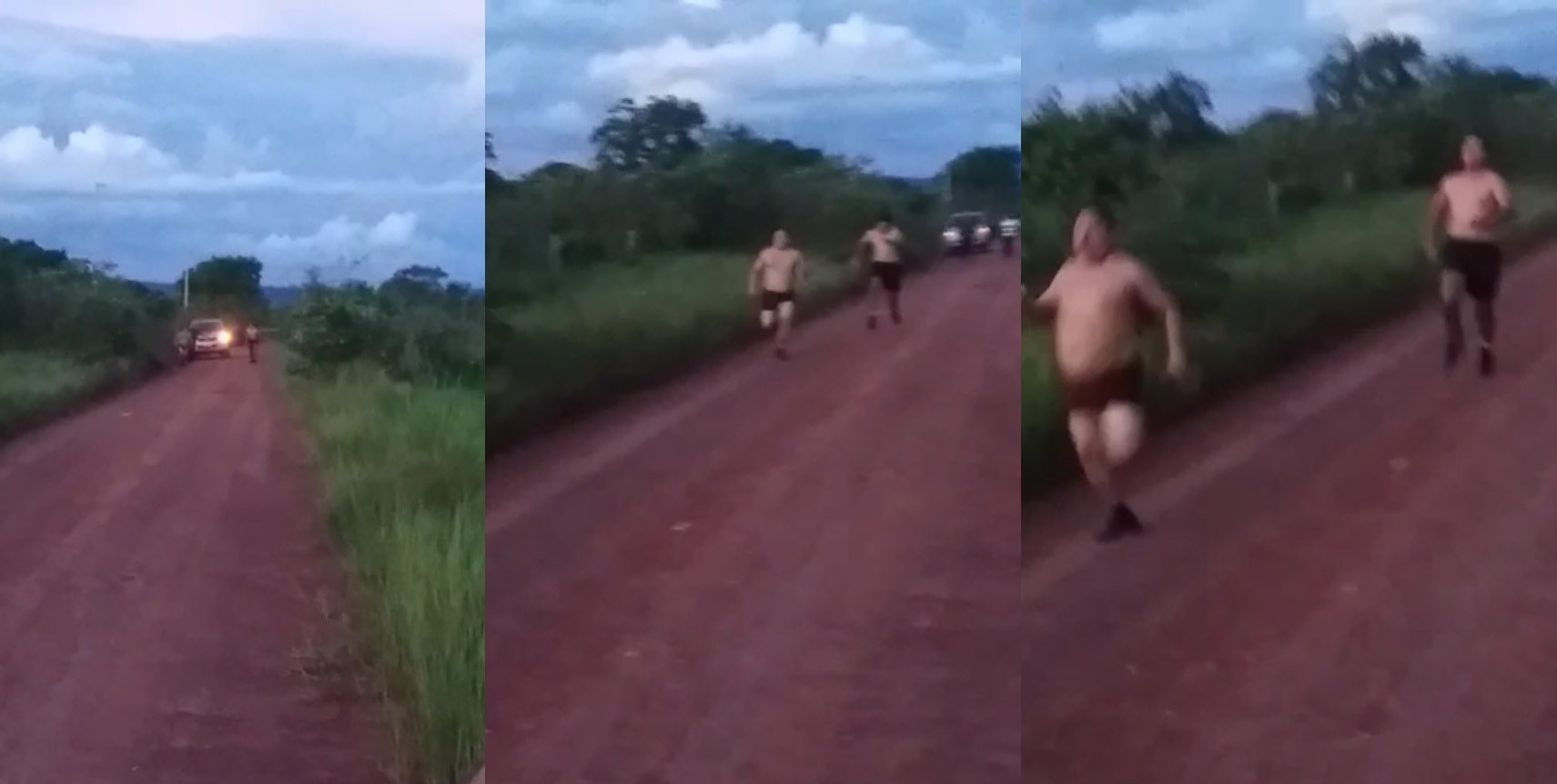 VÍDEO: Servidores apostam corrida de cueca e prefeito comemora