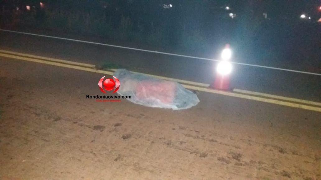 FATAL: Motorista foge após matar pedestre atropelado na BR-364