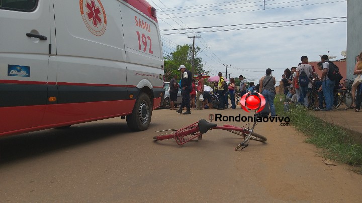 VÍDEO: Irmãos sofrem gravíssimo acidente ao saírem de escola em Porto Velho