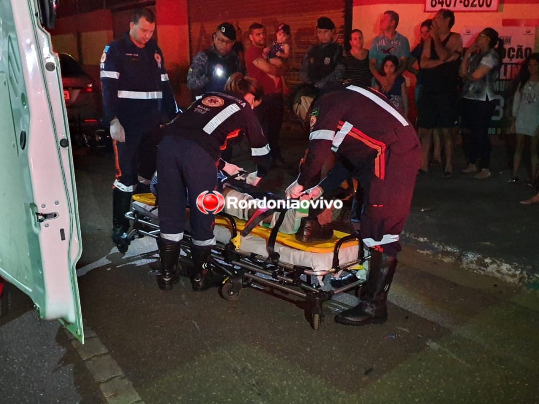 AO VIVO: Motociclista fica gravemente ferido em acidente na Avenida Calama