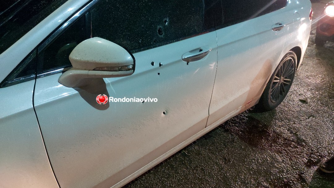 VIOLÊNCIA: Empresário é atacado a tiros dentro de carro na zona Leste