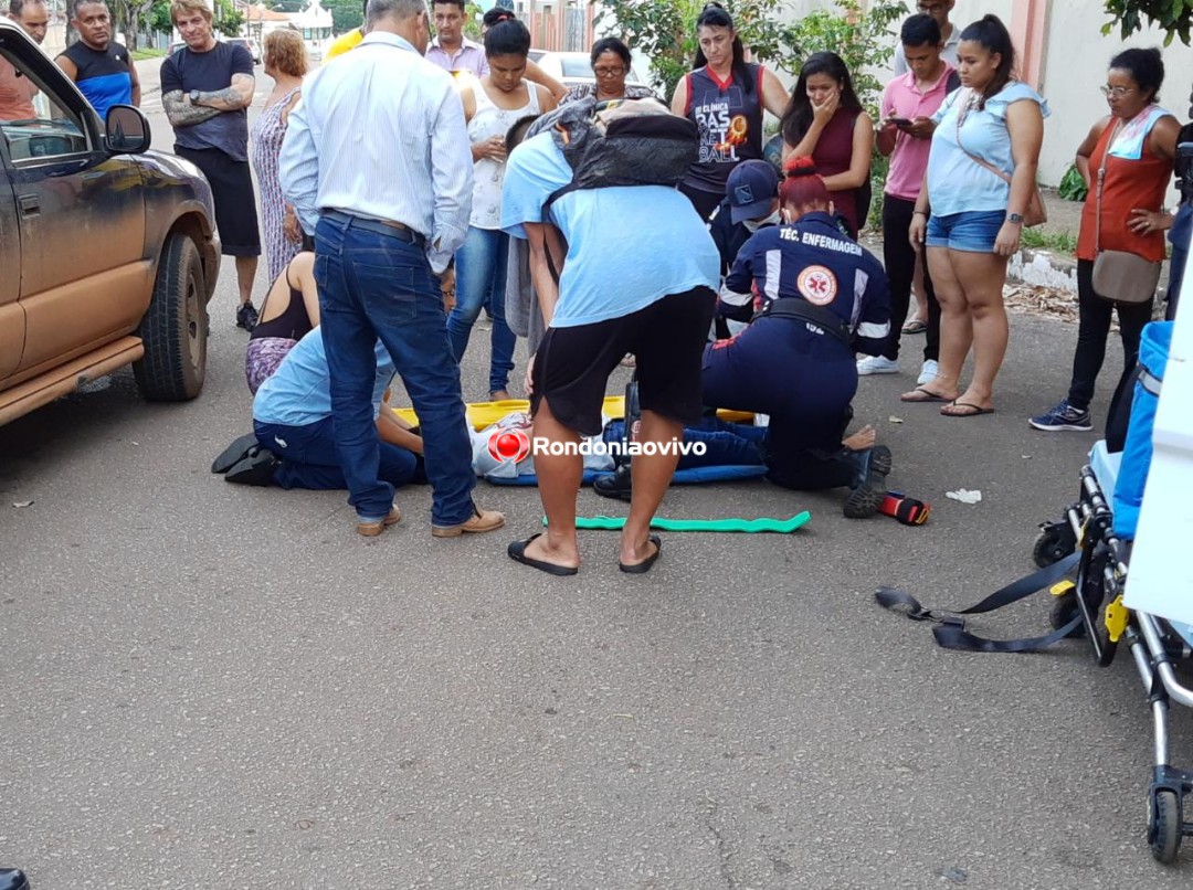 URGENTE - AO VIVO: Estudante é atropelada por caminhonete ao sair de escola na região Central