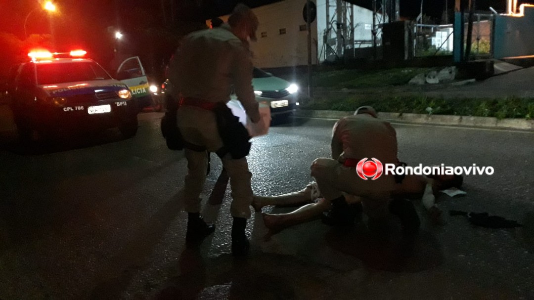 SEQUESTRADO: Homem é espancado, amarrado e jogado seminu em avenida