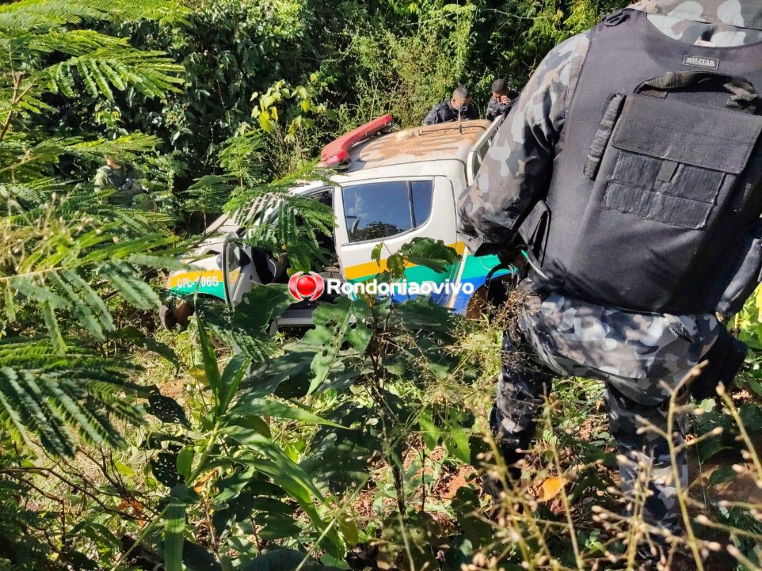 CAPOTOU: Grave acidente com viatura na BR-364 deixa policiais militares feridos