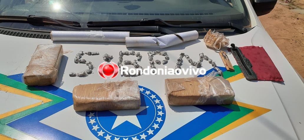 AÇÃO RÁPIDA: PM fecha boca de fumo e prende quatro pessoas com dois quilos de maconha