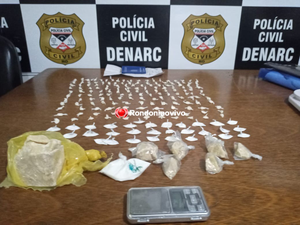 200 PORÇÕES: Denarc prende traficante que escondia cocaína na casa da avó na zona Leste