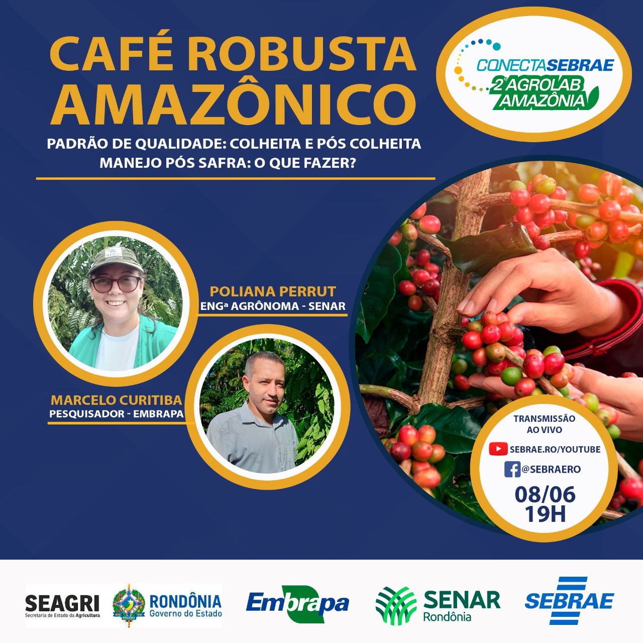 CAFEICULTURA: Evento sobre a qualidade do café reforça a conquista da IG Matas de Rondônia