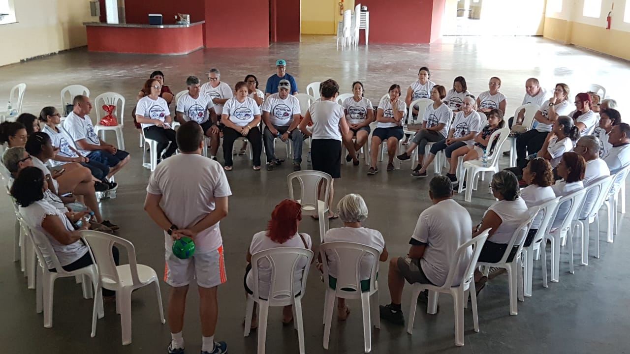 ABERTURA: Filiados do Sindsef participam do Encontro de Aposentados e Pensionistas