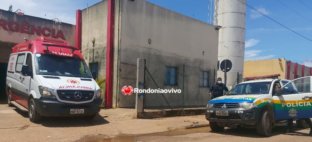 ENSANGUENTADO: Mãe é presa após agredir filho com barra de ferro e expulsá-lo de residência