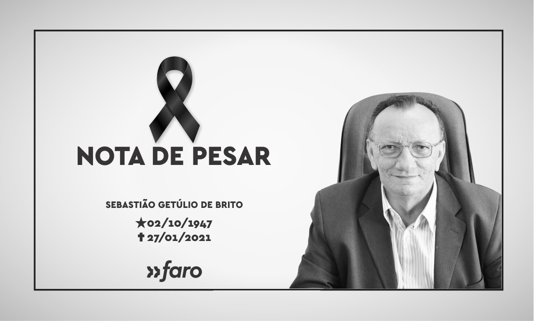 TRISTEZA: Faculdade Faro emite nota de pesar pela morte do professor Getúlio Brito