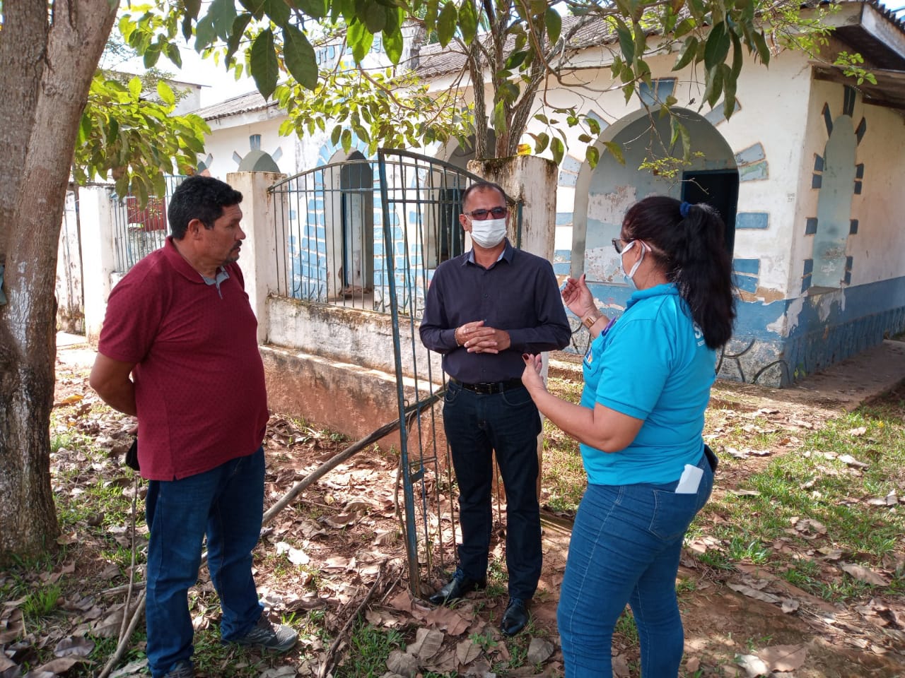 VEREADOR: Paulo Tico visita distrito de Abunã para conhecer as estruturas dos serviços públicos 