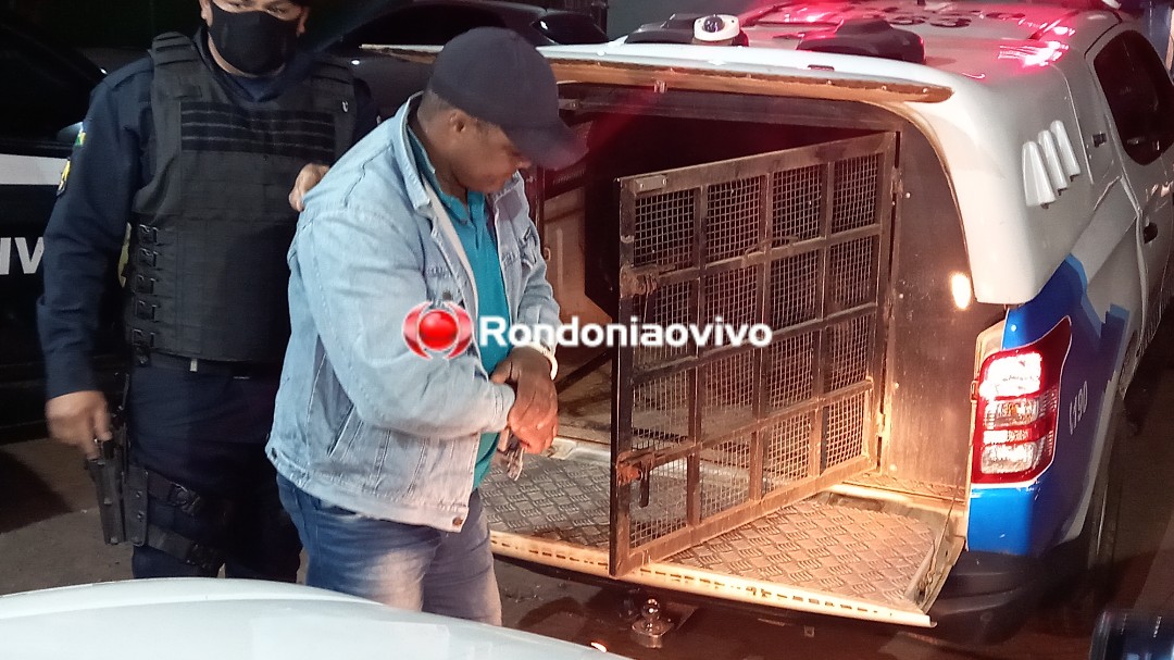 VÍDEO: Sargento Gusmão prende ladrão acusado de furtar betoneira do vizinho