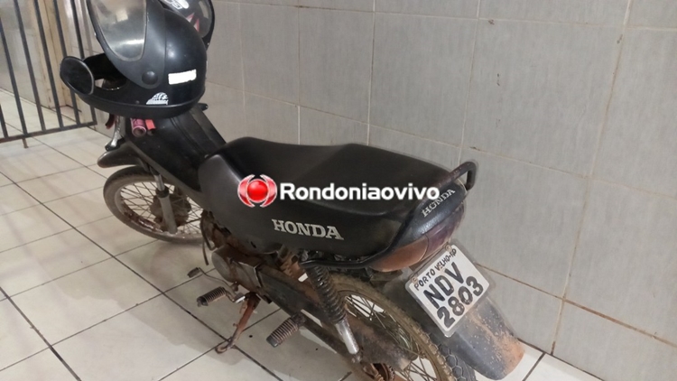 FLAGRANTE: Irmãos acrianos são presos em Porto Velho com motocicleta roubada